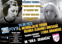 Sjećanje na Ernu Sinanović i Branku  (Ojdanić) Omeragić: Peti memorijalni odbojkaški turnir u Gradačcu